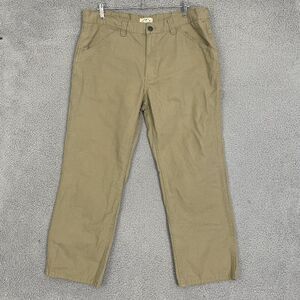 Blue Mountain Pants Men 38x30 Tan Carpenter Utility Construction Workwear